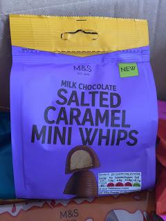 Marks & Spencer Milk Chocolate Salted Caramel Mini Whips