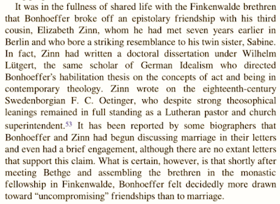 Charles Marsh's Biography of Dietrich Bonhoeffer, Strange Glory, on Bonhoeffer's (Highly Contested) Homosexuality