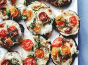 Roasted Aubergines with Bechamel Sauce, Tomatoes Basil Video)