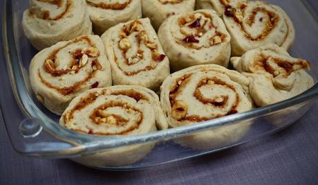 Vegan Cinnamon Nut Rolls!