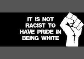 White pride and white privilege