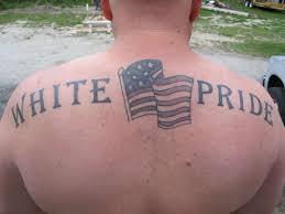 White pride and white privilege