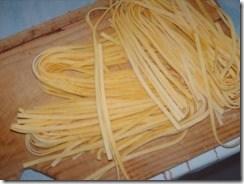 Sunday with Sugo, Seafood, Fresh Tagliatelle Pasta