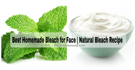 Best Homemade Bleach For Face | Natural Bleach Recipe