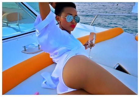 Huddah Monroe:Â I am not sure many people get attracted by my n*de photos,Â I get paid to do so