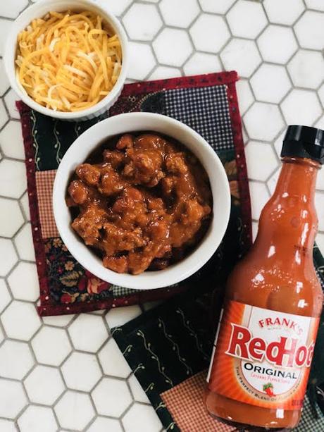One Pot Chili With Franks Red Hot Sauce