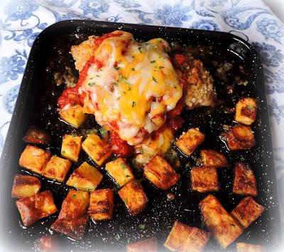 Quick & Easy Chicken Parm for Two