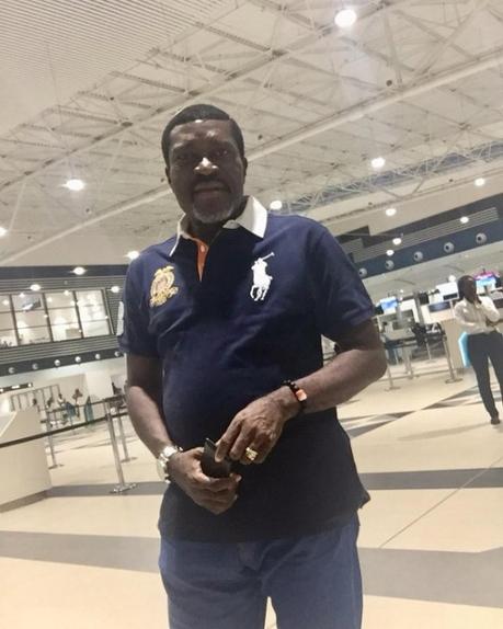 'Kudos Ghana' - Nollywood Star Kanayo O Kanayo Praises Kotoka Airport