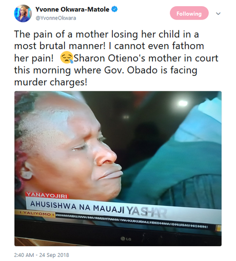 “You are barren” Yvonne Okwara responds after a tweep questions her fertility