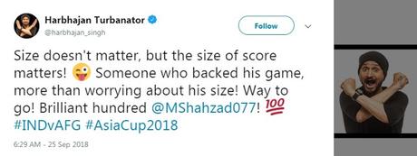 size does not matter much - tweets Turbonator