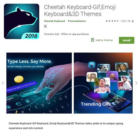 10 Best Android Keyboard Apps to Enhance Your Typing Cheetah
