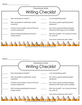 worksheet on creative writing for grade 2