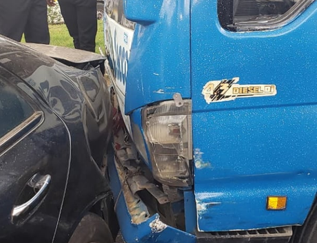 Radio hosts Gidi Gidi involved in an accident