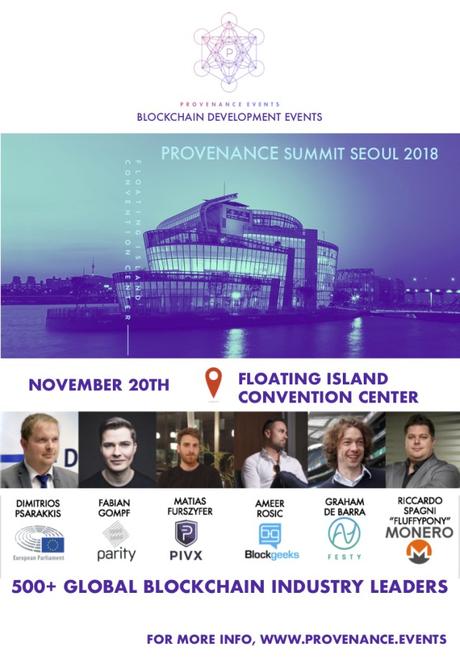 Provenance Summit Seoul: The Best Event To Learn Blockchain Technology