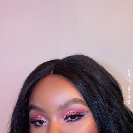 pink romantic eye makeup