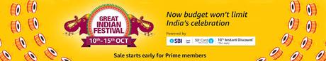 Amazon Great Indian Sale 2018 Offers and upto 80% Discounts