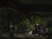 Dark Vampy Anniversary Session Historic Cemetery