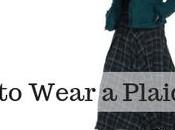 Five Ways Wear Plaid Midi Skirt