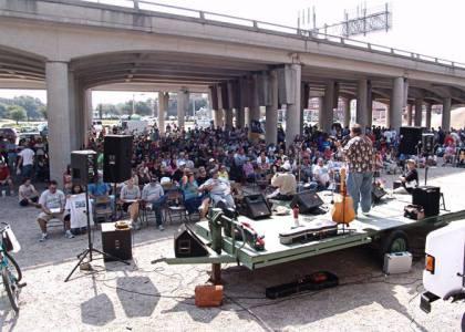 Magnolia Market At The Silos Hosting Church Service On The Lawn