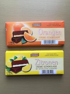 Bohme Lemon and Orange Dark Chocolate Bars (Home Bargains)