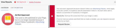 How to Quickly Get Your Facebook Boosted Post Approved