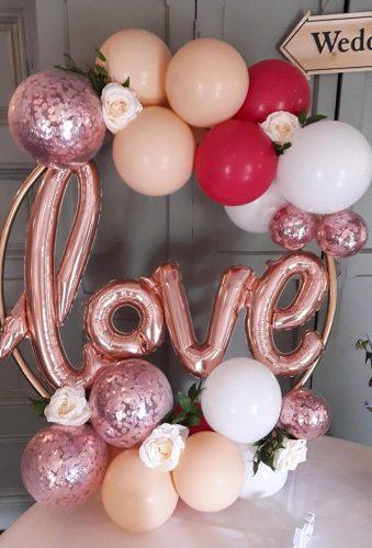 diy wedding decorations love balloon confetti balloons ireland