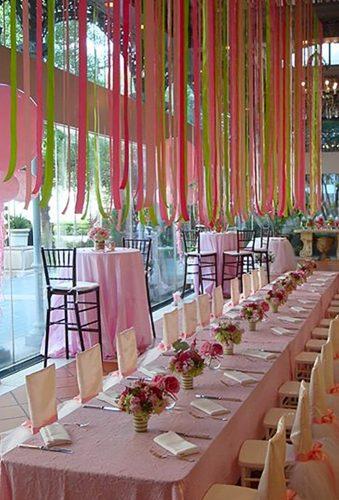 diy wedding decorations ribbon on table decor bflive