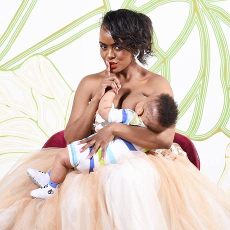 Meza mate mwingine akikula nyama! Avril stuns in the latest edition of Parents