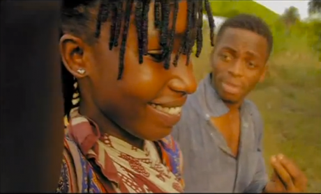 Diamond and Hawa in their 2011 hit song 'Nitarejea'