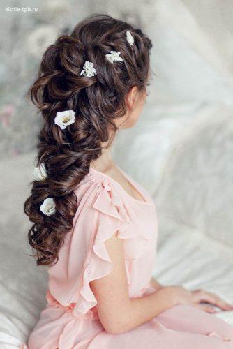 18 bride's favorite wedding hairstyles for long hair -_elstile_spb 7