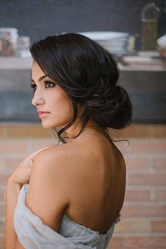 wedding hairstyles for long hair beautiful low updo