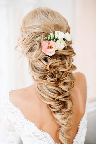 Wedding Hairstyles For Long Hair - Fishtail and Braids Hairstyle