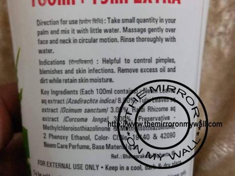 Roop Mantra Neem Face Wash Review