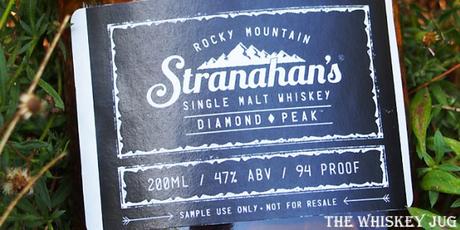 Stranahan's Diamond Peak Label