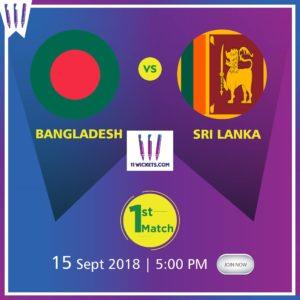 Fantasy Cricket -11 Wickets Tips For Asia Cup Bangladesh vs Sri Lanka