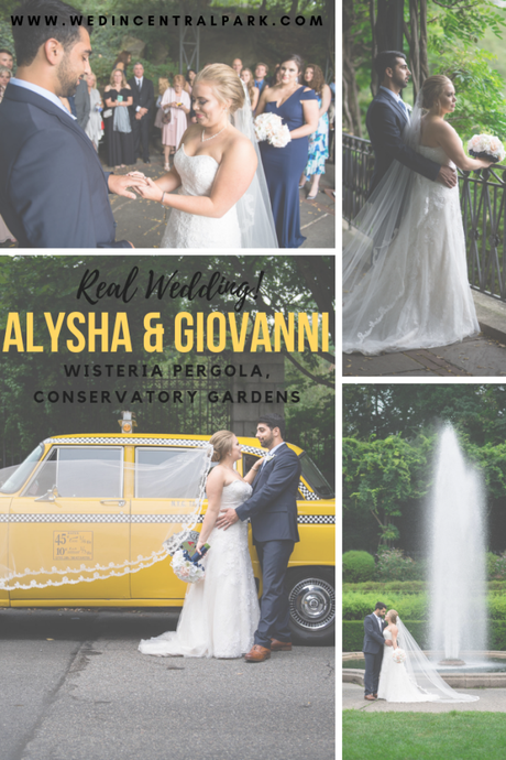 Alysha and Giovanni’s Wisteria Pergola Wedding
