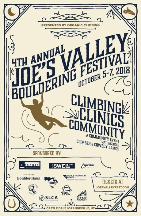 4th Annual Joe’s Valley Bouldering Festival This Weekend