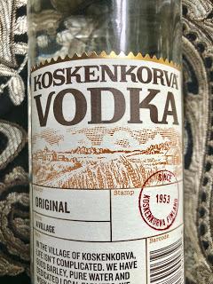 Vodka For The Win:  Koskenkorva Vodka for National Vodka Day Oct 4th