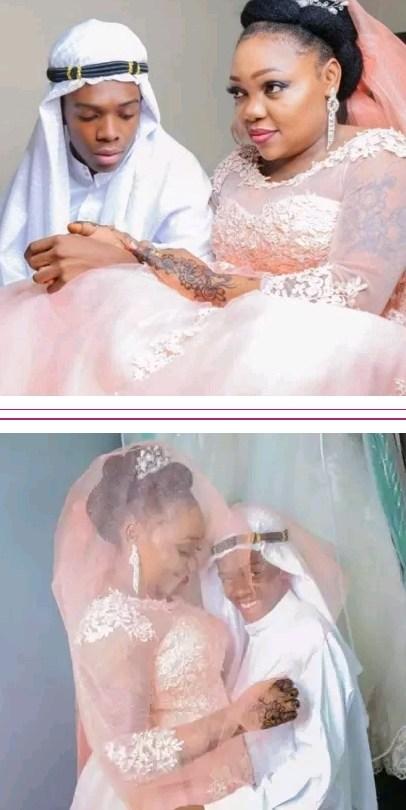 19-Year-Old Boy Marries 39-Year Old Woman In A plush Wedding (Photos)