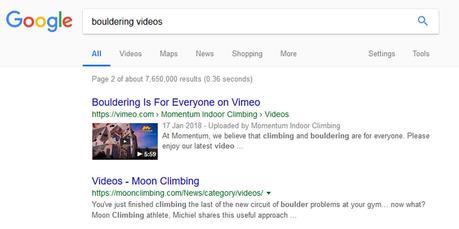 SEO Audit of The Moon Climbing Ecommerce Website