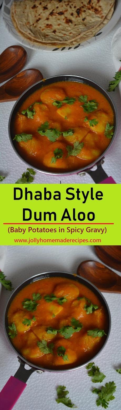 Dhaba Style Dum Aloo, How to make Dum Aloo Dhaba Style | Baby Potatoes in Spicy Gravy