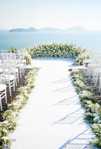 destination weddings flower aisle decorations Darin Images
