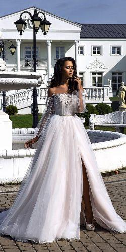 tina valerdi wedding dresses natural waist long sleeve tulle 9F8A9894