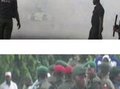 Police Teargassed During anti-Osun Polls Result Protest Murray-Bruce (Video Photos)