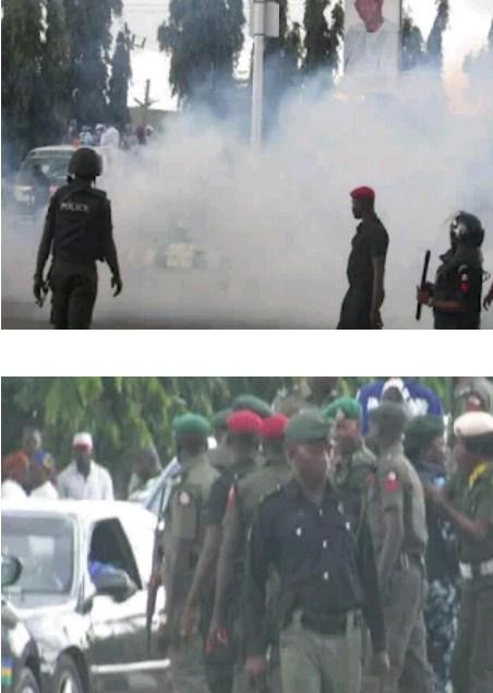 Police teargassed me during anti-Osun polls result protest – Murray-Bruce (Video & Photos)