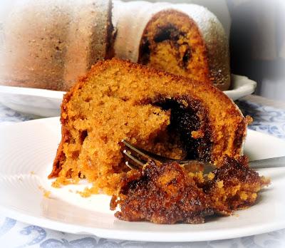 Pumpkin Streusel Cake