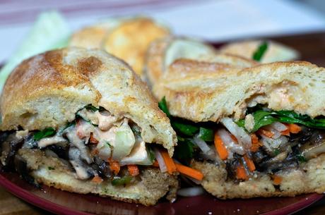 Vegan Bahn Mi Sandwich