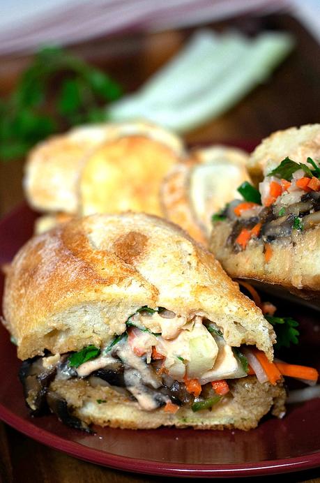 Vegan Bahn Mi Sandwich