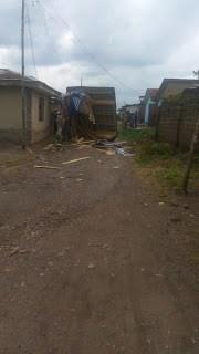 Fear mounts in Ede As Heavy Rain Destroys Containers And Properties