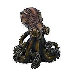 Image: Steampunk Octopus Collectible Figurine